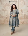 Aadhya By Aashirwad Mor Bagh Shimmer Silk Readymade Suits Exporters In India